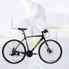 Infurnic Bicycles, 700c Road Bike 24 Speed, City Commuter Bicycle for Men Women, Black, 67.32"*14.56"*39.37" - 3 of 4