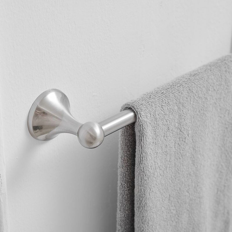 BWE Traditional 24 in. Wall Mounted Bathroom Accessories Towel Bar Space Saving and Easy to Install, 5 of 7
