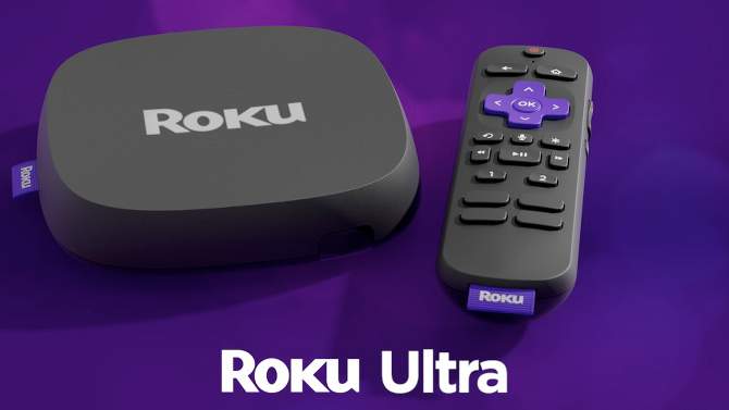 Roku Ultra 4K/HDR/Dolby Vision Streaming Device and Roku Voice Remote Pro with Rechargeable Battery - 4802R, 2 of 10, play video
