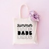 City Creek Prints Summer Babe Stacked Canvas Tote Bag - 2 of 2