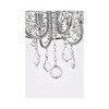 Elegant Lighting Elise 14 inch pendant in chrome - 4 of 4
