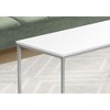 NicBex 40 Inch Rectangle Coffee Table,Modern Center Cocktail for Living Room,Dining Room,Bedroom,White - 4 of 4