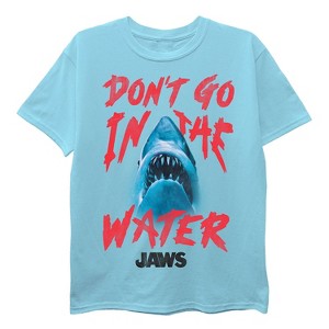 Boys Jaws Don't Go in Shirt - Jaws the Movie Short Sleeve Tee - 1 of 4