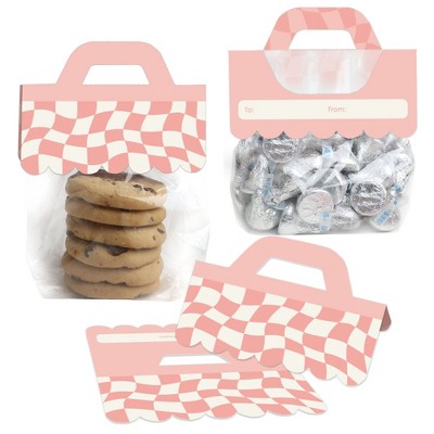 Big Dot Of Happiness Giraffe Print - Diy Safari Party Clear Goodie Favor Bag  Labels - Candy Bags With Toppers - Set Of 24 : Target