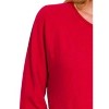 Women's Round Neck Basic Sweater - ZENANA - 2 of 2