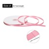 Unique Bargains Polyester Soft Decorative Cake Box Gift Wrapping Ribbon 1/4" x 50 Yard Pink - 2 of 4