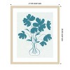 Amanti Art Elementary Arrangement II by Grace Popp Wood Framed Wall Art Print - 4 of 4