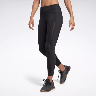 Reebok Yoga High-waisted Performance Rib Leggings Womens Athletic Leggings  : Target