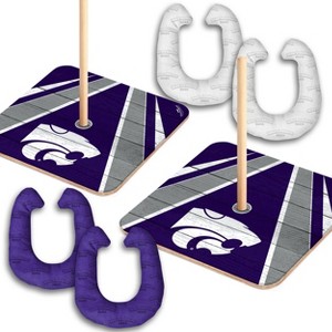 NCAA Kansas State Wildcats Horseshoe Bag Toss Game Set - 1 of 4