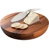 nambe Harmony Cheese Board with Knife - 2 of 3