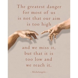 Poster Master Michelangelo - The Greatest Danger For Most of Us - 1 of 2