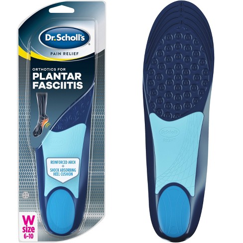 Dr. Scholl's Pain Relief For Plantar Fasciitis Insoles For Women - Size ...