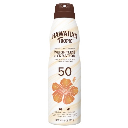 Hawaiian Sol Natural Sunscreen Spray SPF 30 6oz