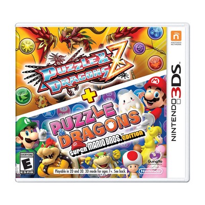 Puzzle & Dragons Z + Puzzle Dragons: Super Mario Bros. Edition - Nintendo  3DS (Digital) – Target Inventory Checker – BrickSeek