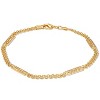 RMZ Gold NYC 18K Gold Plated Tag Anklet - 2 of 2