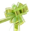 Unique Bargains Matte Bows for Gift Wrapping Christmas Decorative 47.24"x1.97" 3Pcs - 3 of 4