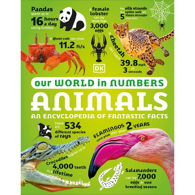 Our World In Numbers Animals - (dk Oour World In Numbers) By Dk