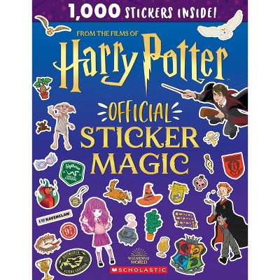 Sticker Magic (Harry Potter) - (Paperback)