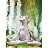 Sullivans Yoga Resin Frog Figurine 15"H Gray - 2 of 4
