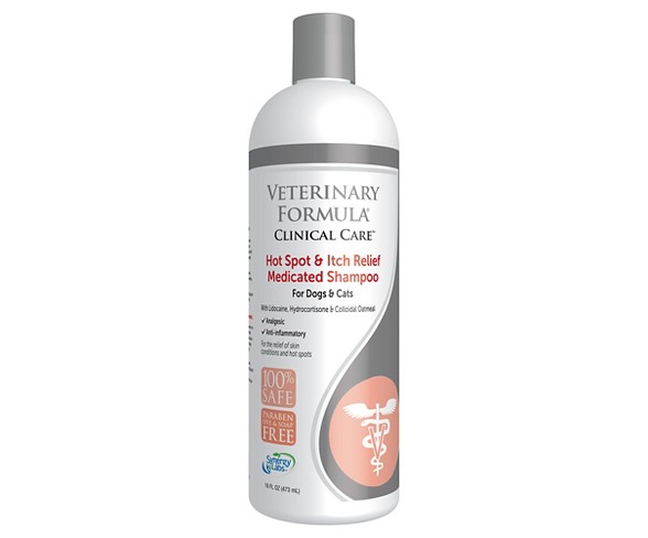 Veterinary Formula Clinical Care Hot Spot & Itch  Pet Shampoo - 16 oz