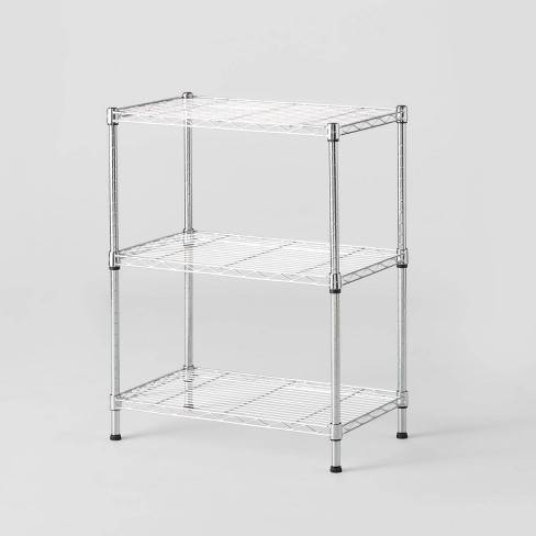 5 Tier Wire Shelving Black - Brightroom™