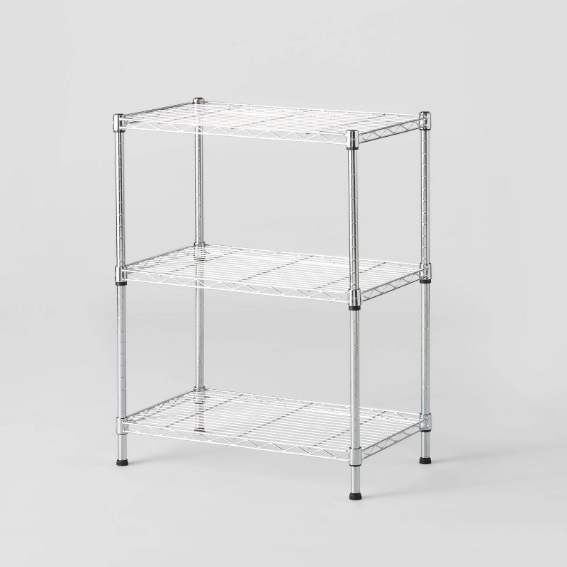 3 Tier Wire Shelving - Brightroom™, 1 of 8
