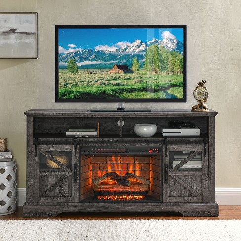 Target fireplace tv stand online