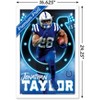 Trends International NFL Indianapolis Colts - Jonathan Taylor 22 Framed Wall Poster Prints - 3 of 4
