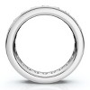 Pompeii3 1 1/2Ct Channel Set Diamond Lab Created Eternity Wedding Ring 14k Gold or Platinum - 2 of 4