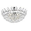 Elegant Lighting Emilia 18 inch flush mount in chrome - 3 of 4