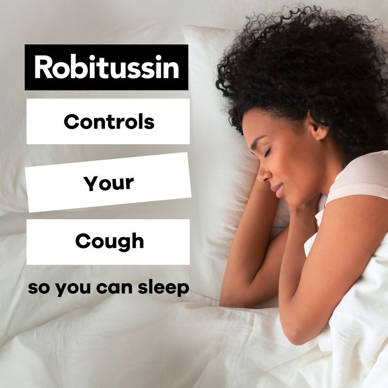 Robitussin Maximum Strength Nighttime Cough DM Syrup - Dextromethorphan - 8 fl oz, 4 of 13