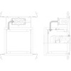 Progress Lighting, Firebox, 1-Light, Recessed, Unfinished, No Shade - 2 of 2