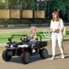 Infans 12V 2 Seater Ride On UTV Dump Truck Remote w/ Electric Dump Bed & Shovel - 4 of 4