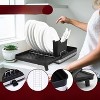 Vdomus Dish Racks for Kitchen Counter, Black - image 3 of 4