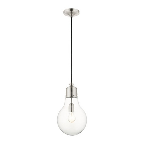 Livex Lighting Pendants 1 - Light Pendant in  Brushed Nickel - image 1 of 4