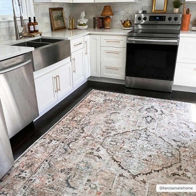 Hauteloom Standon Vintage Flat Pile Washable Rug