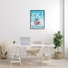 Stupell Industries The Poconos Red Ski Trolly Snowy Mountain Hill, 24" x 30" - 2 of 4