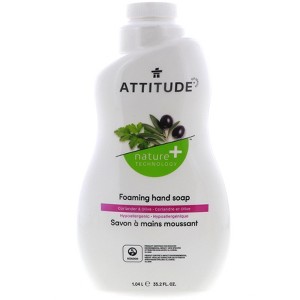 Attitude Foaming Hand Soap Refill, Coriander & Olive, 35.2 oz - 1 of 4
