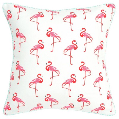 20"x20" Animal Polyester Filled Pillow Pink - Rizzy Home