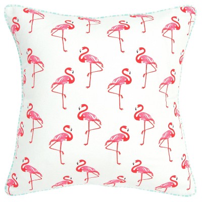 20"x20" Animal Polyester Filled Pillow Pink - Rizzy Home