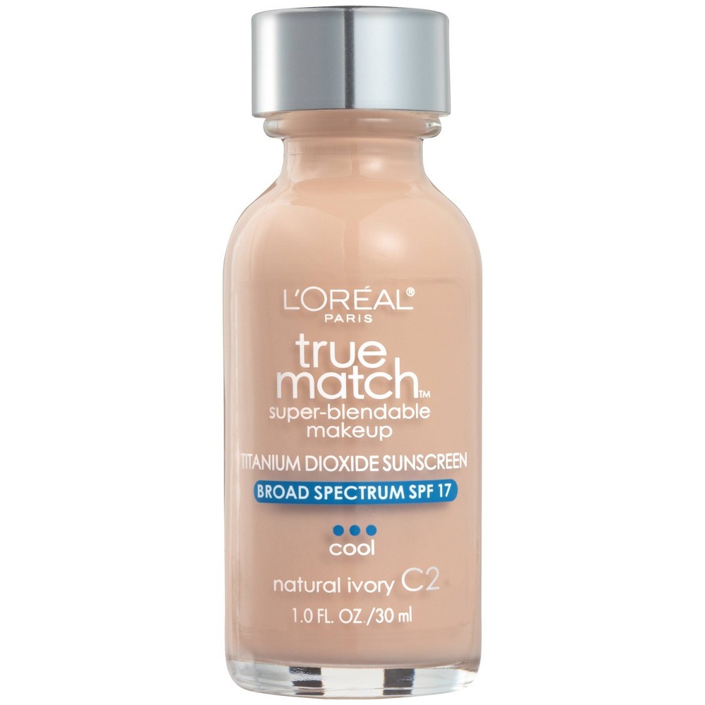 UPC 071249078594 product image for L'Oreal Paris True Match Super-Blendable Foundation Makeup with SPF 17 - C2 Natu | upcitemdb.com