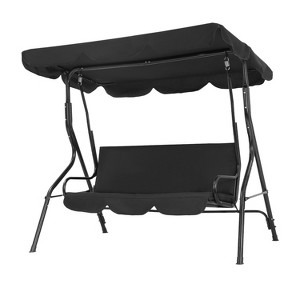 BestMassage Patio Swing with Canopy Outdoor Swing Chair - 1 of 4