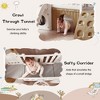 8-1 Toddler Climber and Slide Set Kids Slide for Toddlers Age 1+, Kids Playground Climber Freestanding Slide Playset Play Combination Indoor& Outdoor - 4 of 4