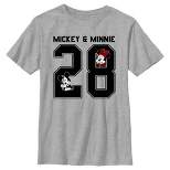 Boy's Disney Mickey & Minnie Jersey T-Shirt