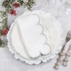 Saro Lifestyle Scalloped Hem Napkin (Set of 4) - 4 of 4