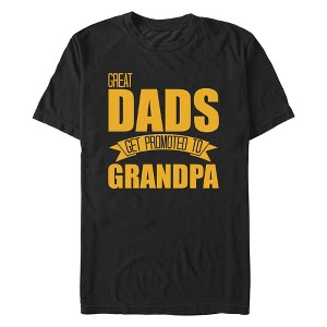 Men's Lost Gods Great Dads Promoted to Grandpa T-Shirt - 1 of 4