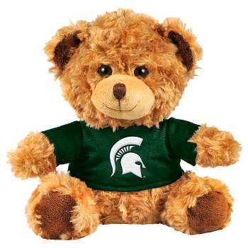 10" NCAA Michigan State Spartans Shirt Bear with Kit