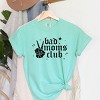 Simply Sage Market Bad Moms Club Skeleton Garment Dyed Tee - 3 of 4