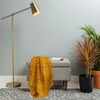 Becky Bailey Cactus Silk In Gold Woven Throw Blanket - Deny Designs - 2 of 2