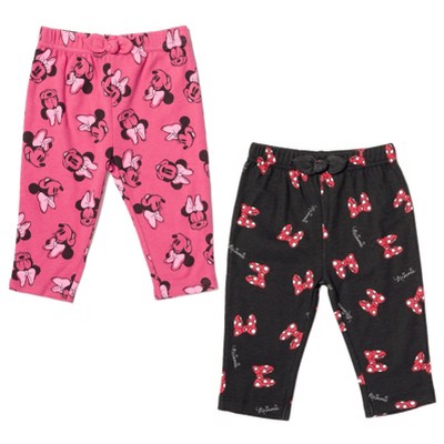Disney Nightmare Before Christmas Zero Jack Skellington Baby Girls 2 Pack Pants Newborn to Infant